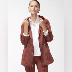 CHICOS LIGHTWEIGHT CINCHED WAIST JACKET ✨